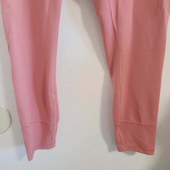 Lululemon Pink In Movement 7/8 Tight *Everlux 25" - Picture 4 of 8
